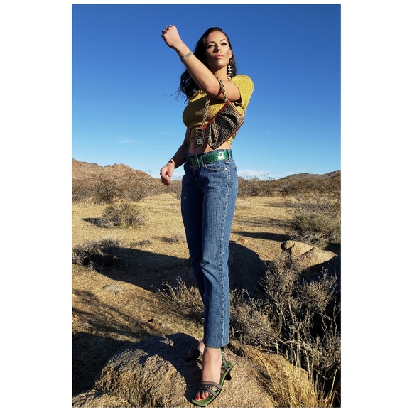 rainbow🌈wrap heels by SAN MIGUEL - Picture 2 of 8